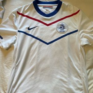 Authentic Nike Dry-Fit Netherlands Soccer Jersey